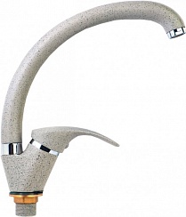 Смеситель для кухни, Ledeme LL5936B-19, СЕРЫЙ