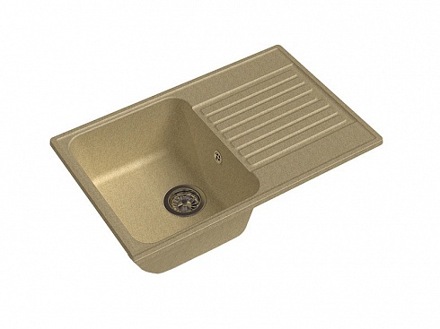 Мойка искусственный камень GranFest QUARZ Z-78, 740х480 мм