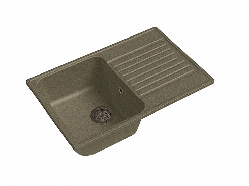 Мойка искусственный камень GranFest QUARZ Z-78, 740х480 мм