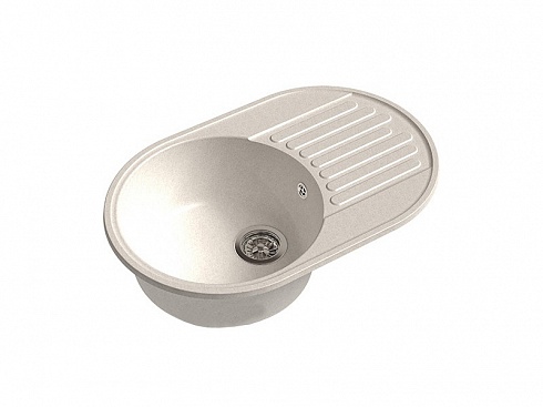 Мойка искусственный камень GranFest QUARZ Z-18, 740х480 мм