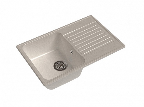 Мойка искусственный камень GranFest QUARZ Z-78, 740х480 мм