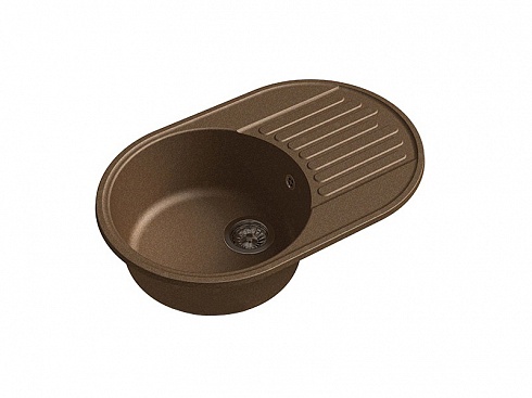 Мойка искусственный камень GranFest QUARZ Z-18, 740х480 мм