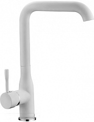 Смеситель для кухни, Gerhans HU01K4698-18, БЕЛЫЙ