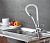 Ledeme L4898-3 Кухонный смеситель с силиконовым изливом (белый)