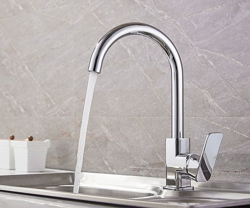 Смеситель для кухни, Ledeme L4033-2 хром