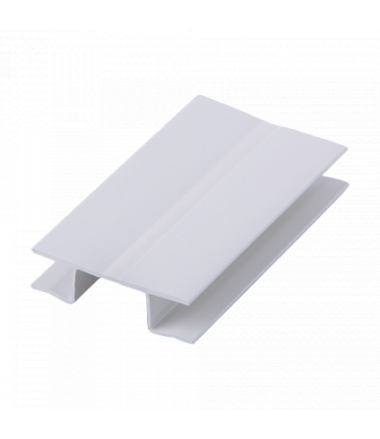 1105 Угол цоколя H-150 универсальный белый глянец Термопласт