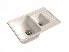 Мойка искусственный камень GranFest QUARZ Z-21K, 740х480 мм