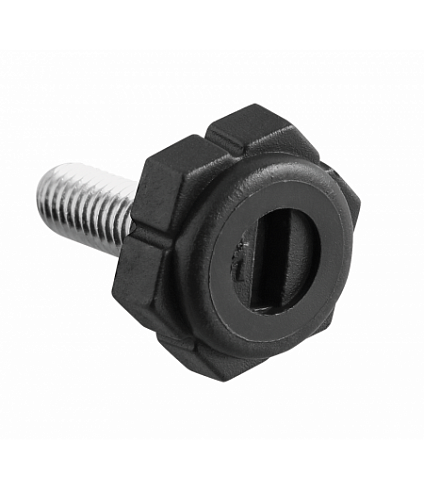 Подпятник регулируемый M6 черный